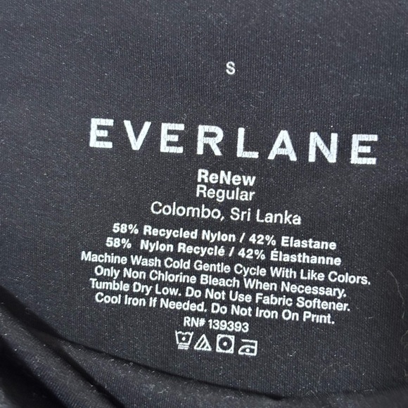 Everlane Fitted Black Basic Legging Size Small | capsule wardrobe | minimal - Picture 2 of 4